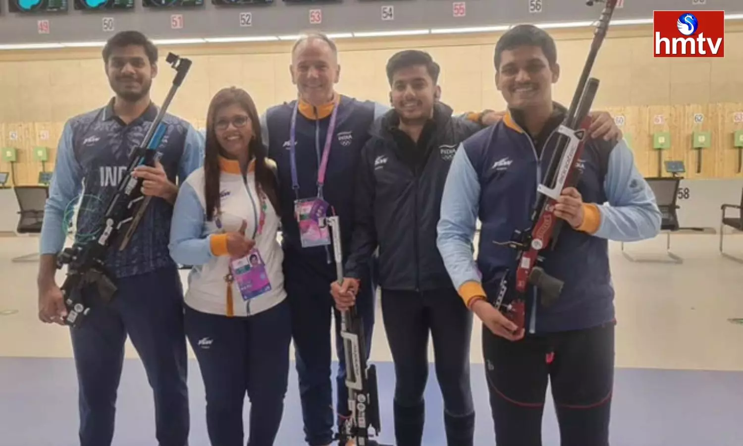 Shooters win first Gold Medal for India with world Record in 10m Air Rifle Ream Event