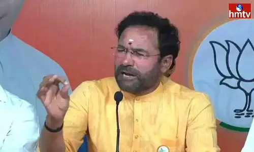 Union Minister Kishan Reddy Counter On Minister KTR Comments Union Minister Kishan Reddy Counter On Minister KTR Comments