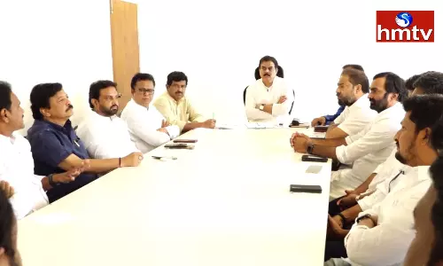 Janasena Meeting In Mangalagiri Janasena Meeting In Mangalagiri
