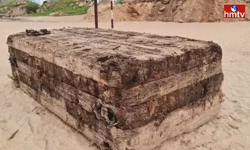 Unknown Box Found In Visakhapatnam Sea