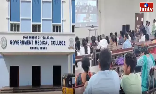 Raging Commotion At Mahabubabad Medical College