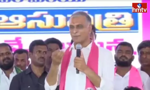 Harish Rao Comments On BJP And Modi Harish Rao Comments On BJP And Modi
