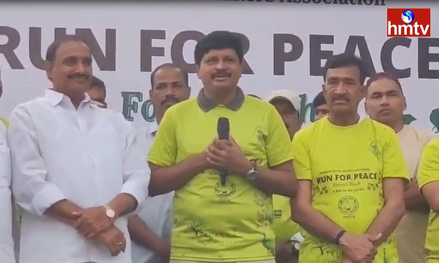 Santhosh Kumar Inaugurated the Run for Peace Program Walkathon at the Botanical Garden