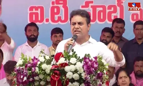 Minister Ktr Fire On Komatireddy Venkat Reddy Comments On Against Jagadish Reddy In Suryapet