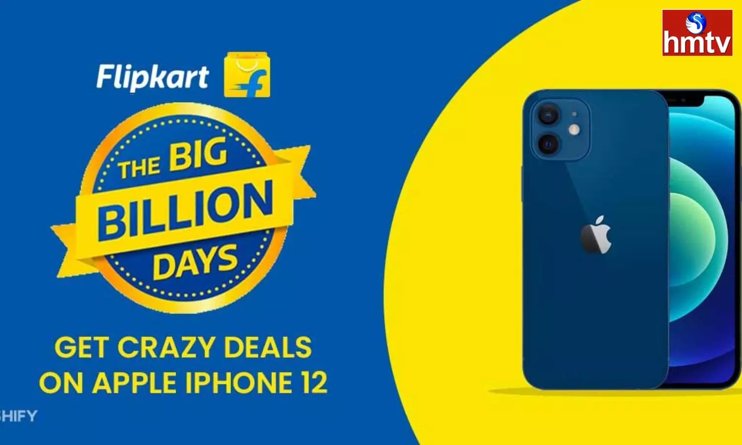 Flipkart Big Billion Days sale iPhone 12 for just rs 32999
