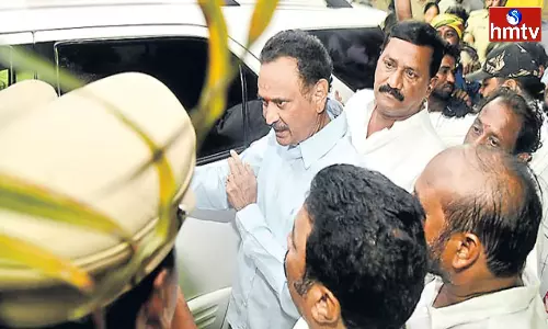 Bandaru Satyanarayana at Nagarapalem Police Station Bandaru Satyanarayana at Nagarapalem Police Station