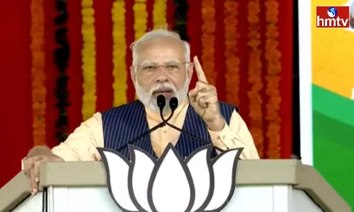 Modi Revealed Top Secrets In Nizamabad Sabha