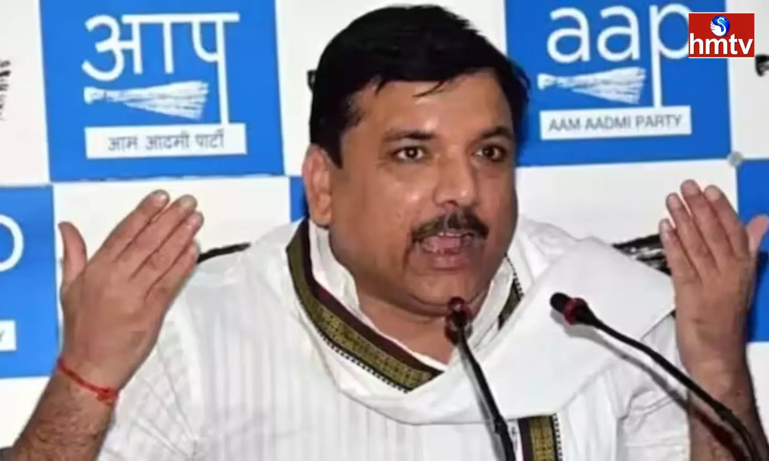 AAP MP Sanjay Singh Arrested By Enforcement Directorate