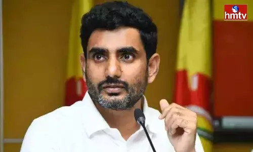 Nara Lokesh Came from Delhi to Vijayawada