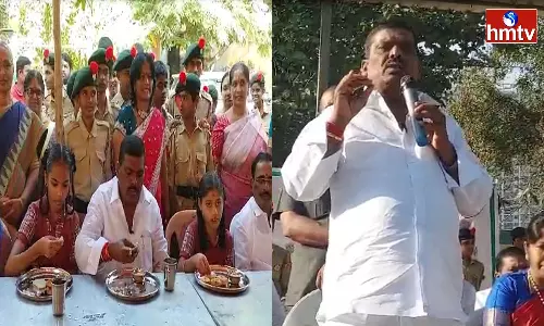 Breakfast Scheme Program was Launched by Patancheru MLA  Mahipal Reddy in his Constituency