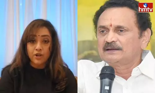 Actress Meena Fires On TDP Bandaru Satyanarayana