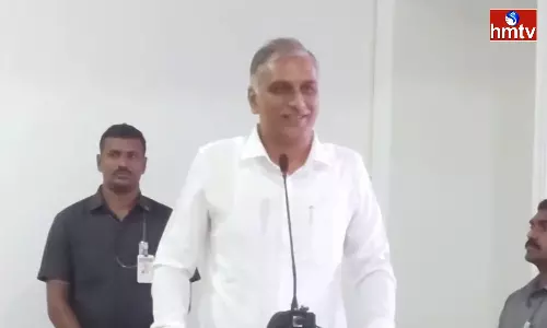 KCR Is Sure To Hit A Hat Trick Said Harish Rao