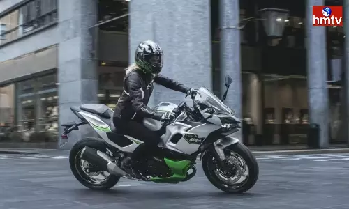 World First Strong Hybrid Bike Kawasaki Ninja 7 HEV Unveiled Released In 2024