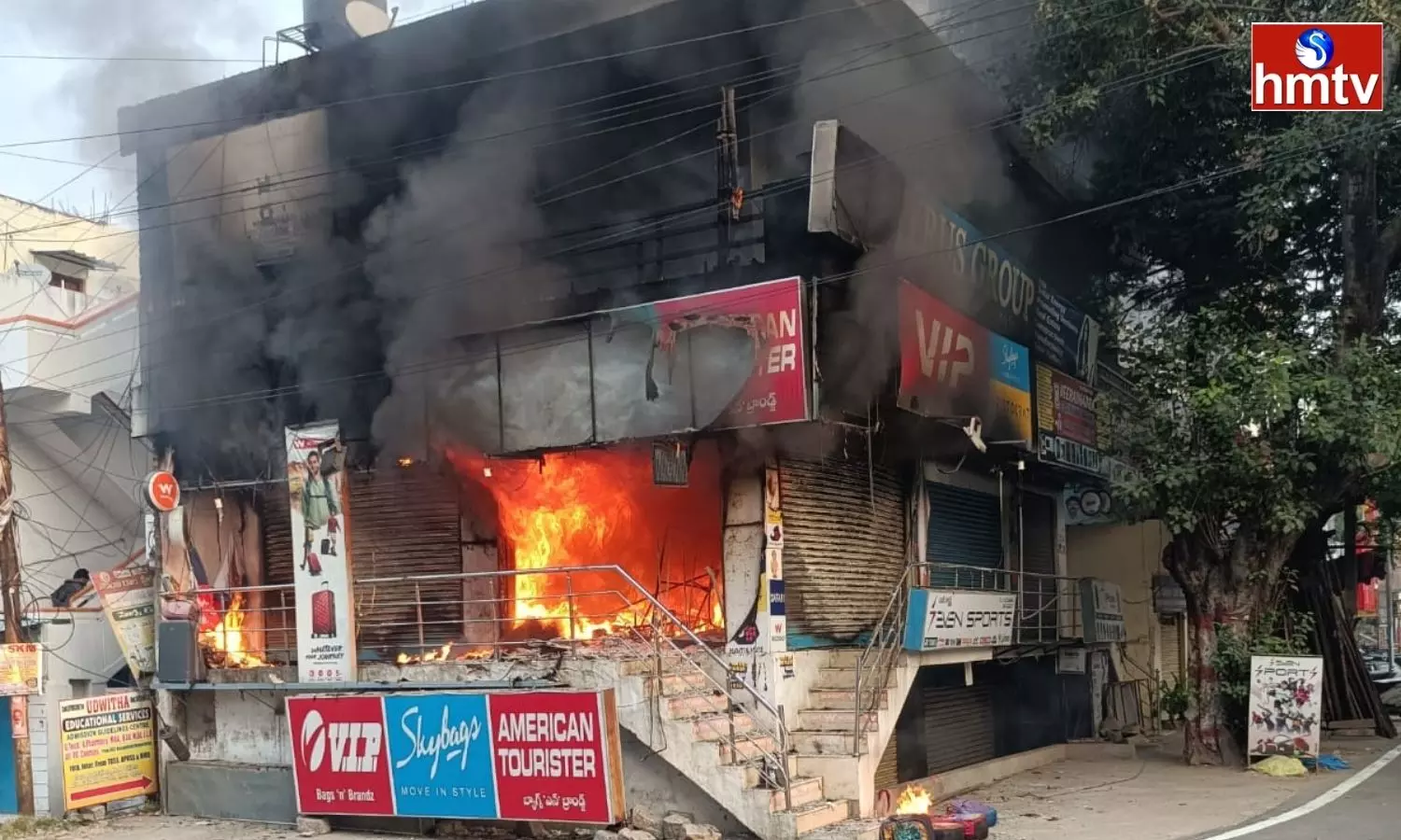 Fire Accident in Vanasthalipuram Hyderabad Fire Accident in Vanasthalipuram Hyderabad