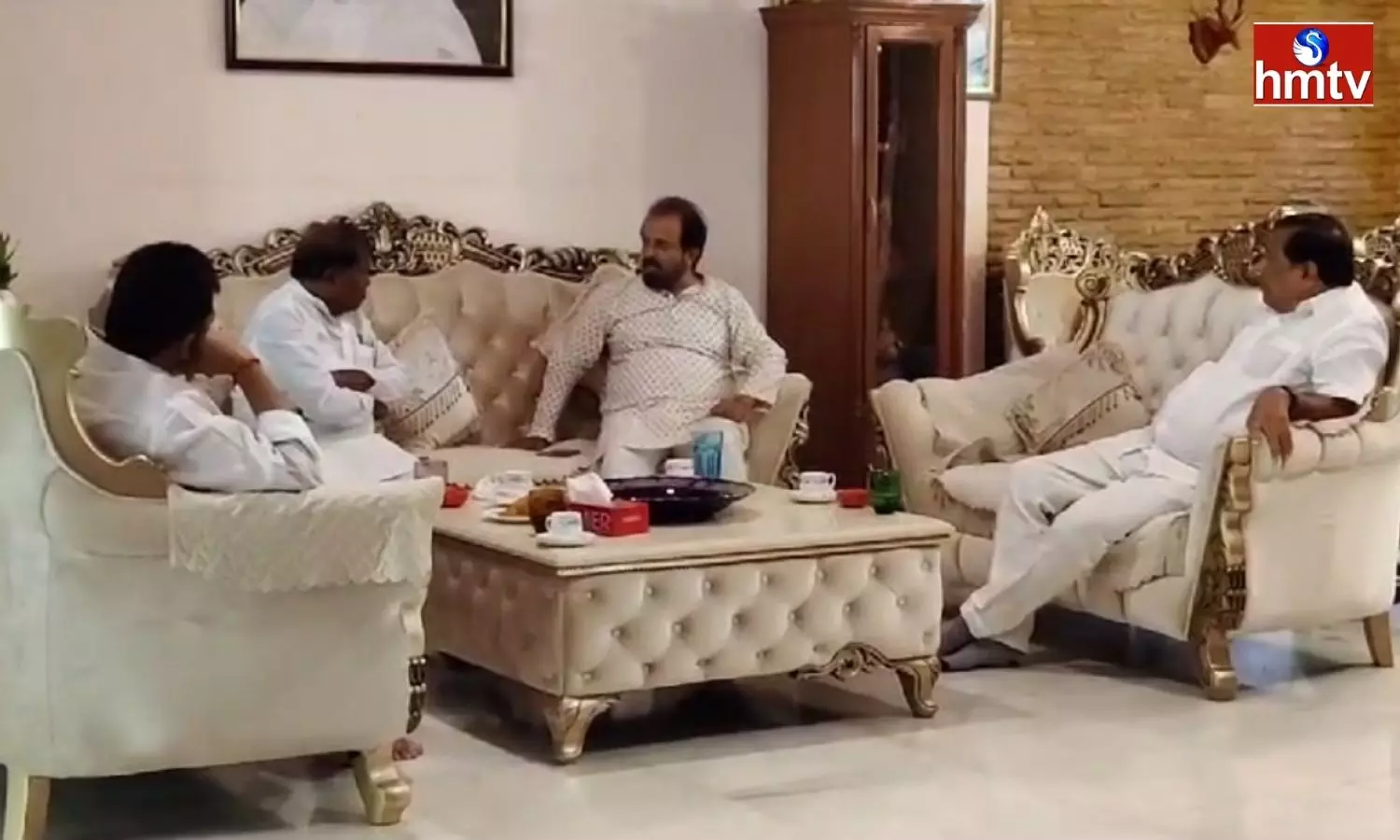 Meeting Of Former MPs At Madhu Yashki Residence