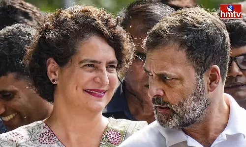 Rahul And Priyanka To Launch Telangana Bus Yatra On October 18 Rahul And Priyanka To Launch Telangana Bus Yatra On October 18