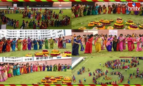 Grand Bathukamma Celebrations At Telangana Secretariat