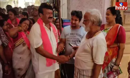 Talasani Srinivas Yadav started the Election Campaign