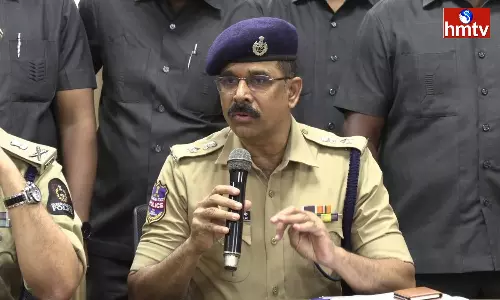 Hyderabad Task Force DCP Radhakrishna Was Transferred By The EC
