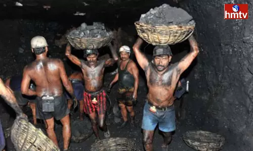 Dasara Bonus To Singareni Workers By Ts Govt Dasara Bonus To Singareni Workers By Ts Govt