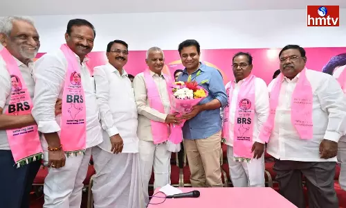 TDP Leader Ravula Chandrasekhar Reddy Joined BRS TDP Leader Ravula Chandrasekhar Reddy Joined BRS