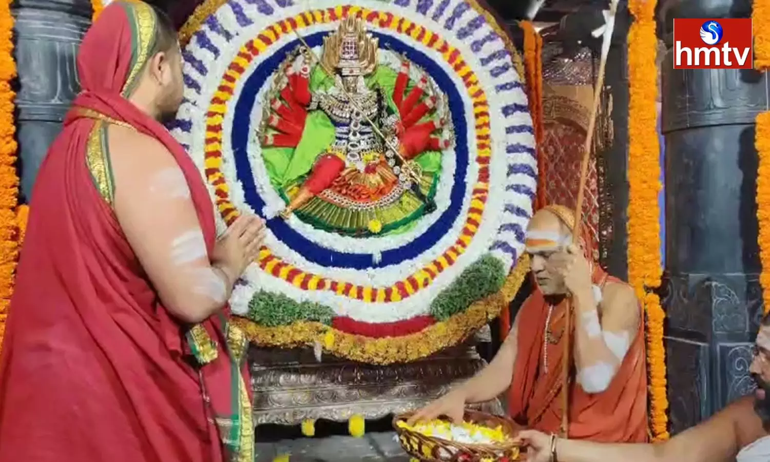 Sharan Navaratri festival of Goddess Rajashyamala in Sharada Peetham