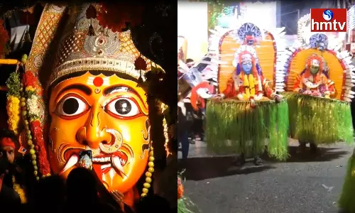 Dasara festival celebrations in Ongole Dasara festival celebrations in Ongole