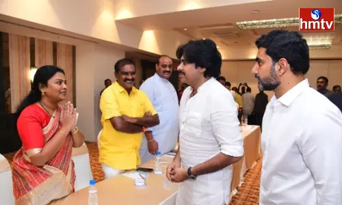 Pawan Kalyan And Lokesh Met With Coordination Committee Members