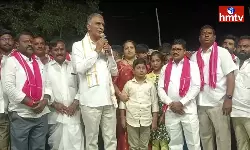 Harish Rao participated Dussehra celebrations in Siddipet