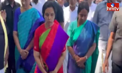 Nara Bhuvaneshwari visited Tirumala