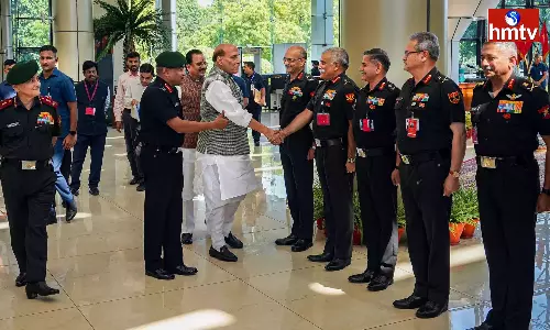 Rajnath Singh Celebrated Dussehra With Army Officers Rajnath Singh Celebrated Dussehra With Army Officers