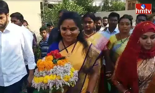 Bathukamma Celebrations In Edapally Nizamabad District
