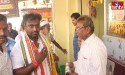 Vishnuvardhan Reddy Followers Protests at Gandhi Bhavan