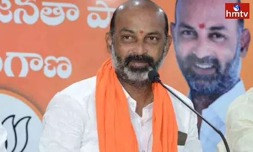 Bandi Sanjay Said The credit for making BC Prime Minister goes to BJP