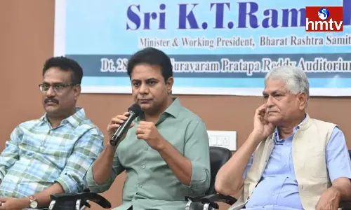 KTR Fire On Congress And BJP KTR Fire On Congress And BJP