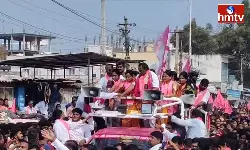 Medchal BRS Candidate Malla Reddy Road Show