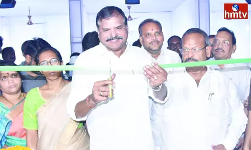 Minister Botsa Inaugurated the All India DWCRA Bazaar