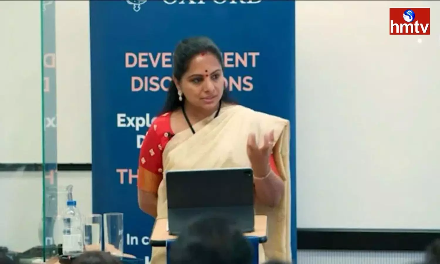 MLC Kavitha Speech In Oxford University On Telangana Model