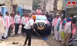 Jubilee Hills BRS Campaigning With Talwar Hulchul