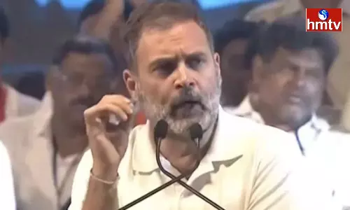 Rahul Gandhi Fire On BJP And BRS Party