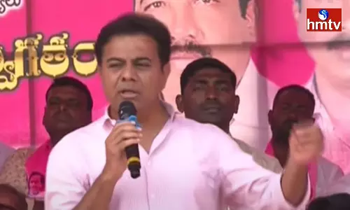 Minister KTR Counter To Rahul Gandhi Comments