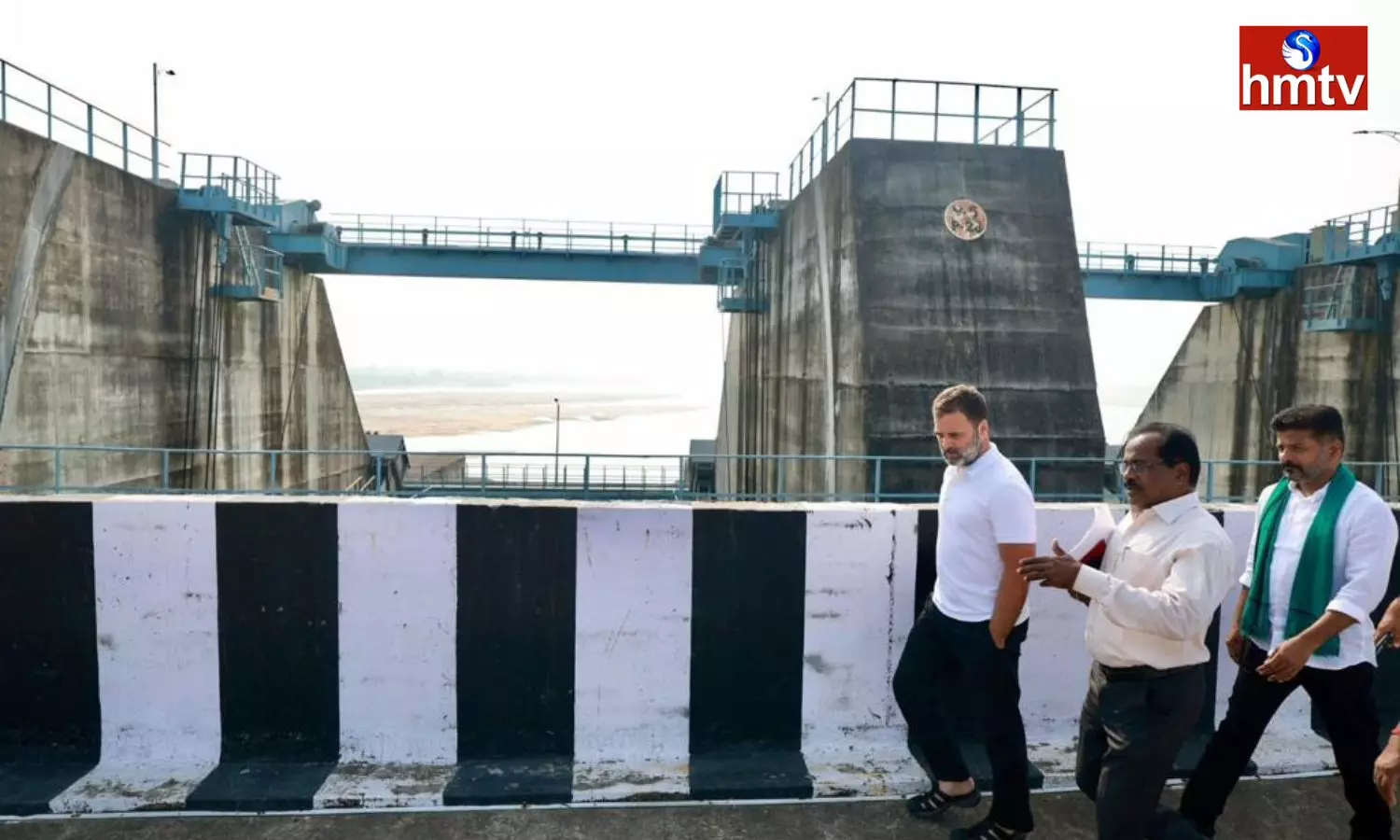Rahul Gandhi Visit Medigadda Barrage Rahul Gandhi Visit Medigadda Barrage