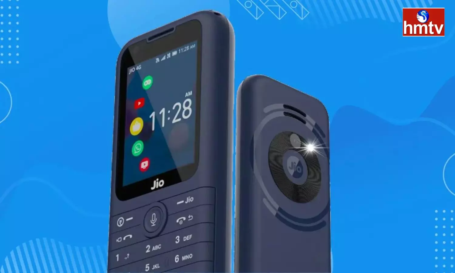 Reliance Jio Has Launched A New Mobile Phone Called JioPhone Prima 4G It Is A Feature Phone That Looks Like A Smartphone