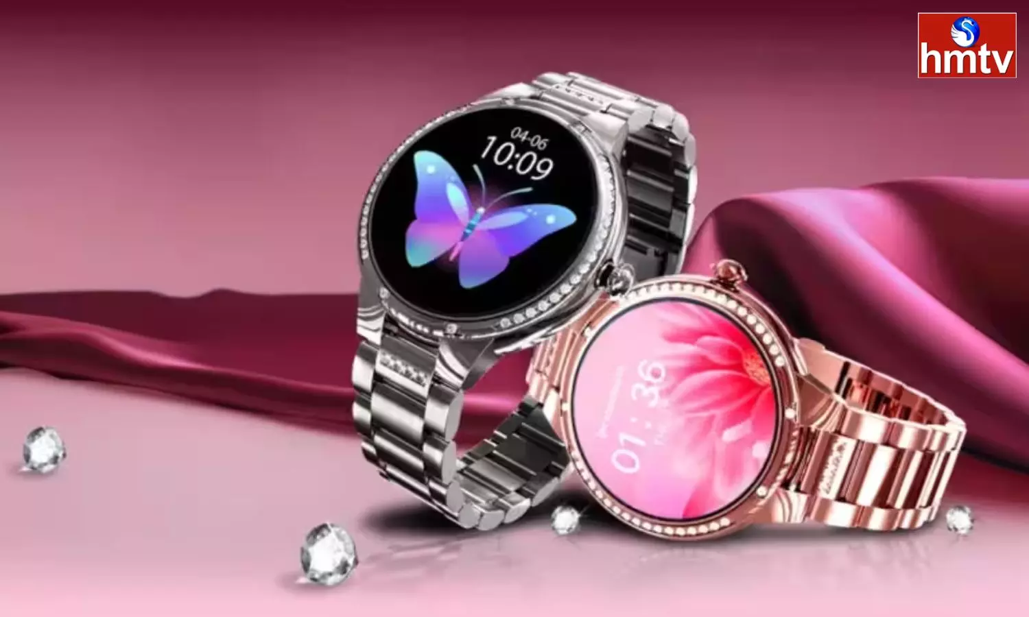 The Crossbeats Company Has Launched The Crossbeats Diva Stylish Smartwatch For Women