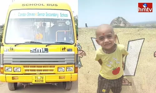 Three Year Old Boy Was Hit By A School Bus
