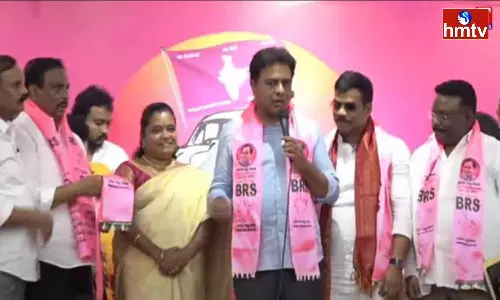 KCR Is Sure To Win Hat Trick As CM In Telangana Says KTR