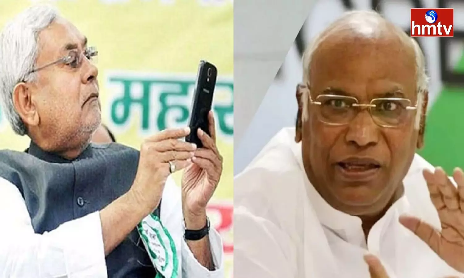 Kharge Phone call to Bihar CM Nitish Kumar
