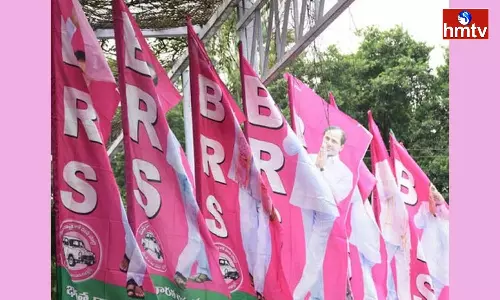 A Huge Bike Rally of BRS Leaders in Vikarabad District