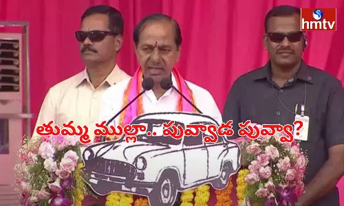 CM KCR Fire on Ponguleti and Thummala