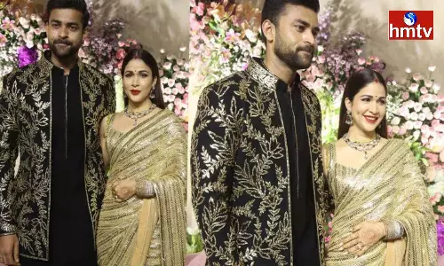 VarunLav Grand Wedding Reception In Hyderabad